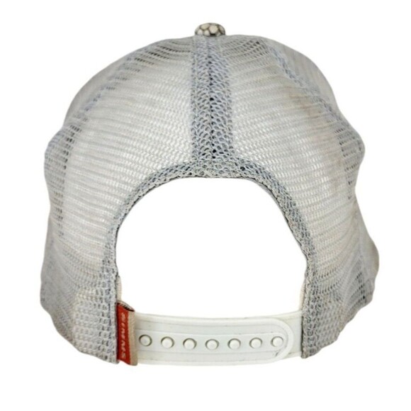 SIMMS Hex Camo Fly Fishing Trout Patch Trucker Hat Limited Edition Bonus 8 Flies - Picture 9 of 11